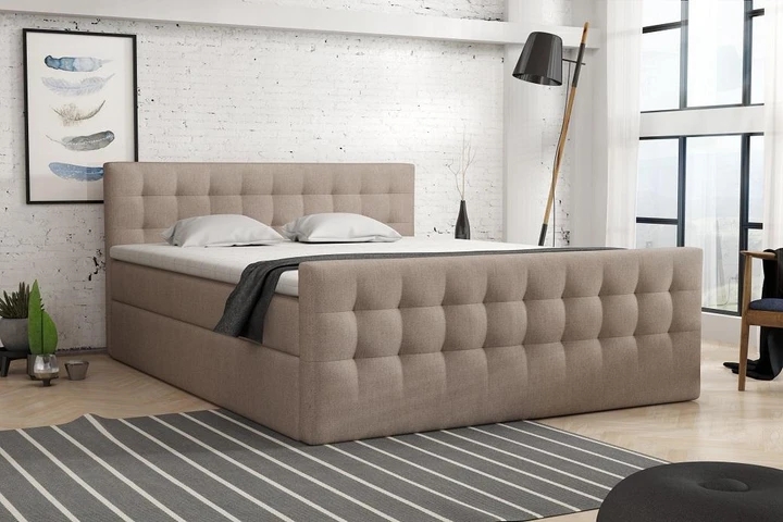 HEINE kontinentálna posteľ boxspring 180x200