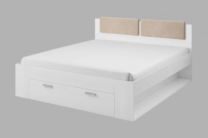 CHANELL II POSTEĽ 180 cm, dekor abisko ash