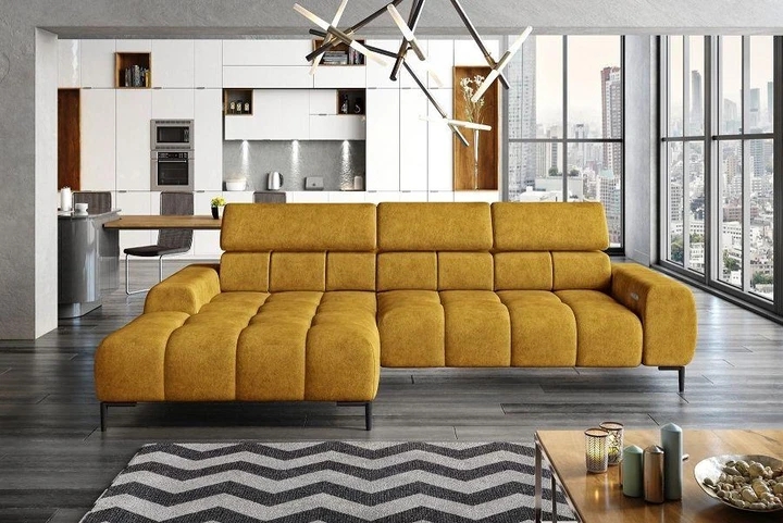 ARKUS MINI rohová sedacia súprava s nastaviteľnou hĺbkou sedenia