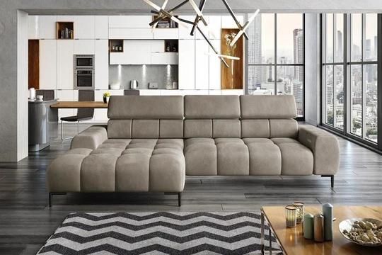 ARKUS MINI rohová sedacia súprava s nastaviteľnou hĺbkou sedenia