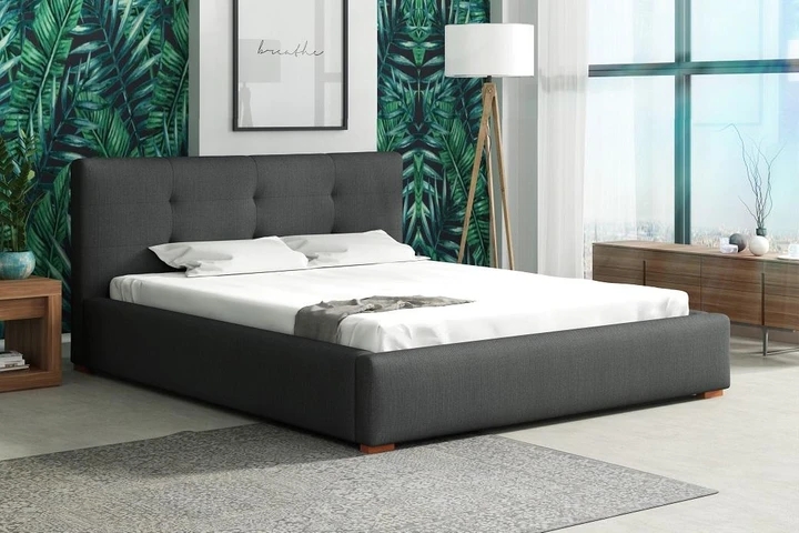 NOCETO 180x200 elegantná čalúnená posteľ s prešitím