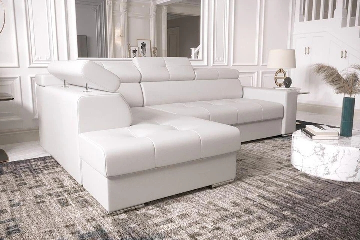 LINDE 4 elegantná sedacia súprava s polohovacími záhlavníkmi