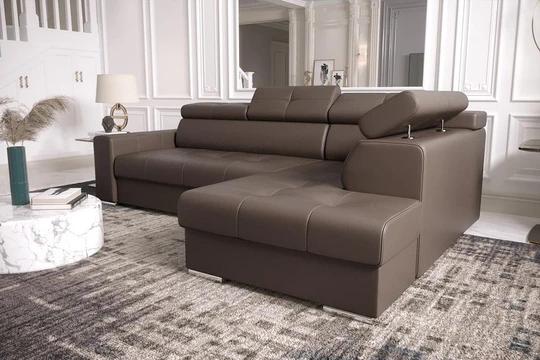 LINDE 4 elegantná sedacia súprava s polohovacími záhlavníkmi