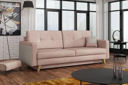 FONTE rozkladacia pohovka s úložným priestorom v škandinávskom štýle