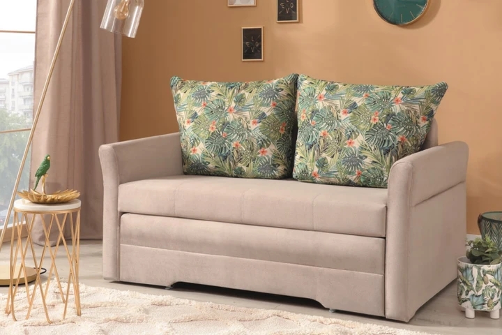 LACONIA mala rozkladacia pohovka s úložným priestorom