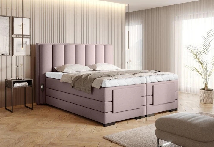 AMARETO boxspring posteľ 160x200 s elektrickým polohovaním