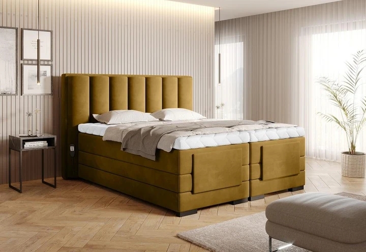 AMARETO boxspring posteľ 160x200 s elektrickým polohovaním
