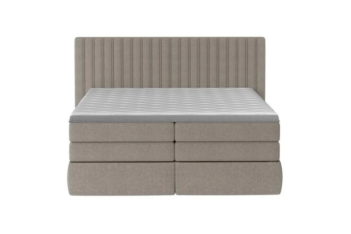 STROMI 180x200 boxspring posteľ so zvislým prešívaným čelom
