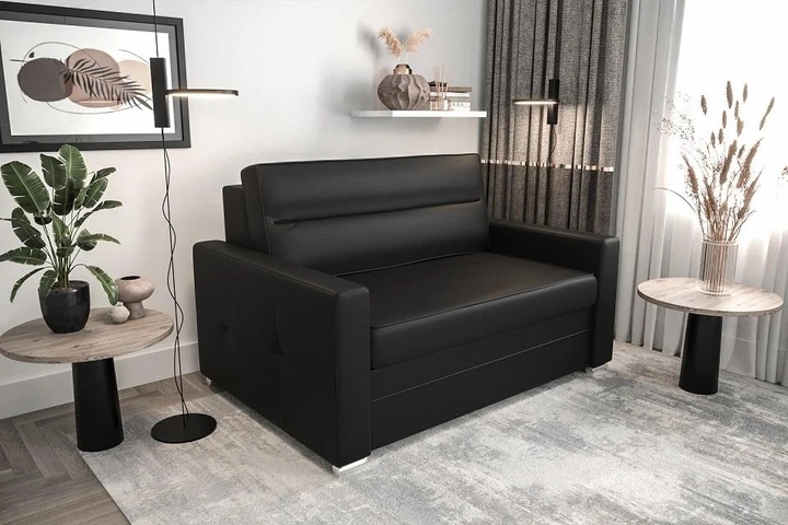 TERA I rozkladacia pohovka s úložným priestorom v pravej koži