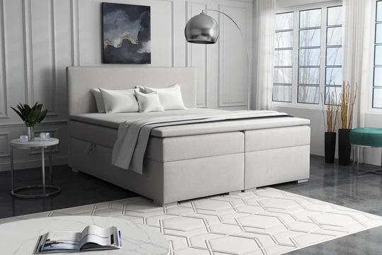 DINO 200x200 cm boxspring posteľ s úložným priestorom