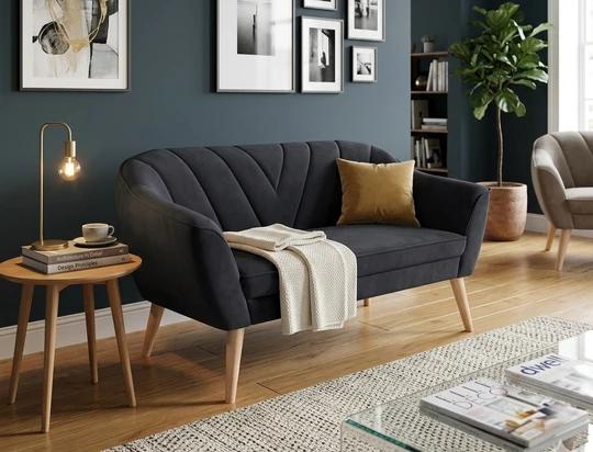 JACKIE moderná pohovka, čierna