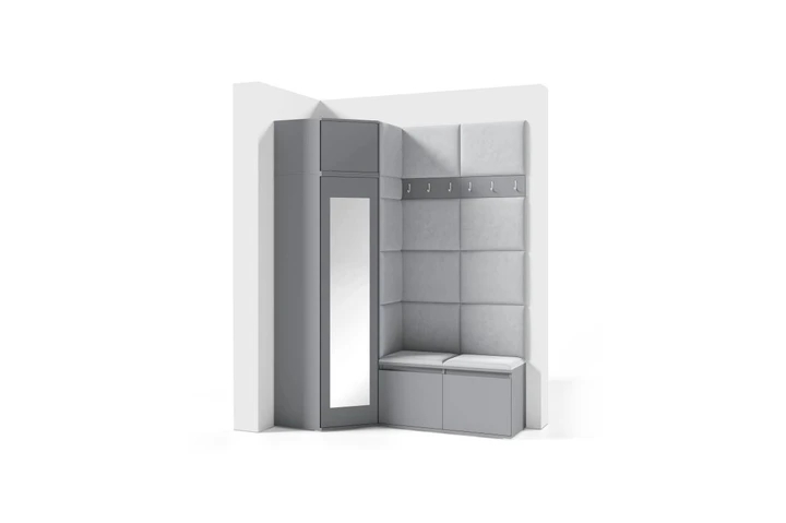 DIAMOND 37 rohová predsieňová stena