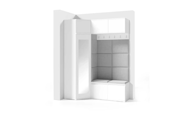 DIAMOND 38 rohová predsieňová stena