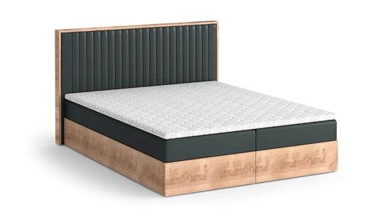 TYBALT 140X200 boxspring posteľ s úložným priestorom