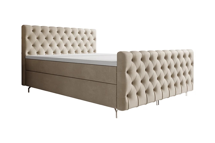 CHERIE PLUS 200x200 boxspring posteľ s úložným priestorom