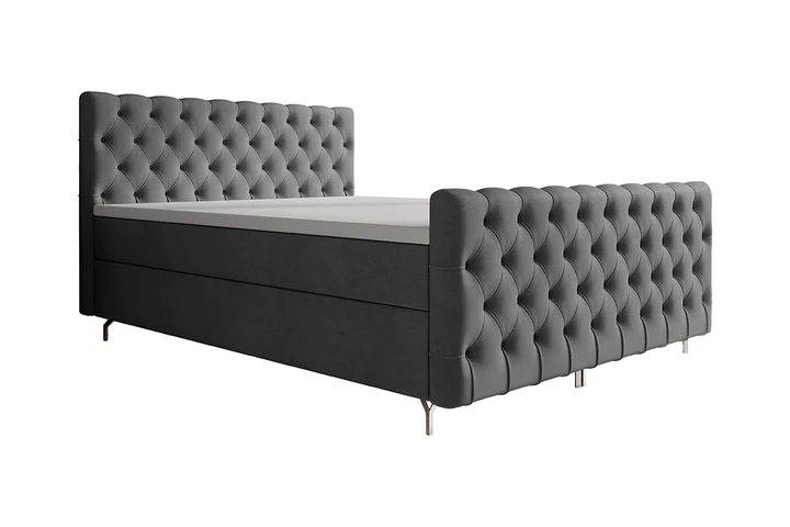 CHERIE PLUS 200x200 boxspring posteľ s úložným priestorom