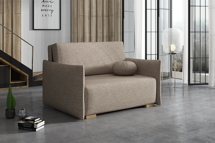 BAMBI II malá rozkladacia pohovka s úložným priestorom