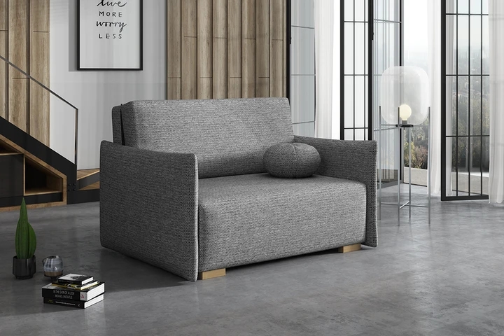 BAMBI II malá rozkladacia pohovka s úložným priestorom