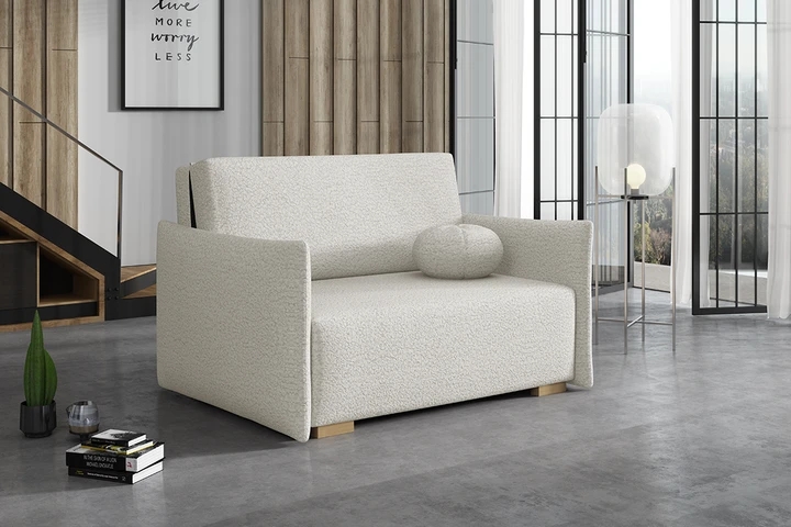 BAMBI II malá rozkladacia pohovka s úložným priestorom