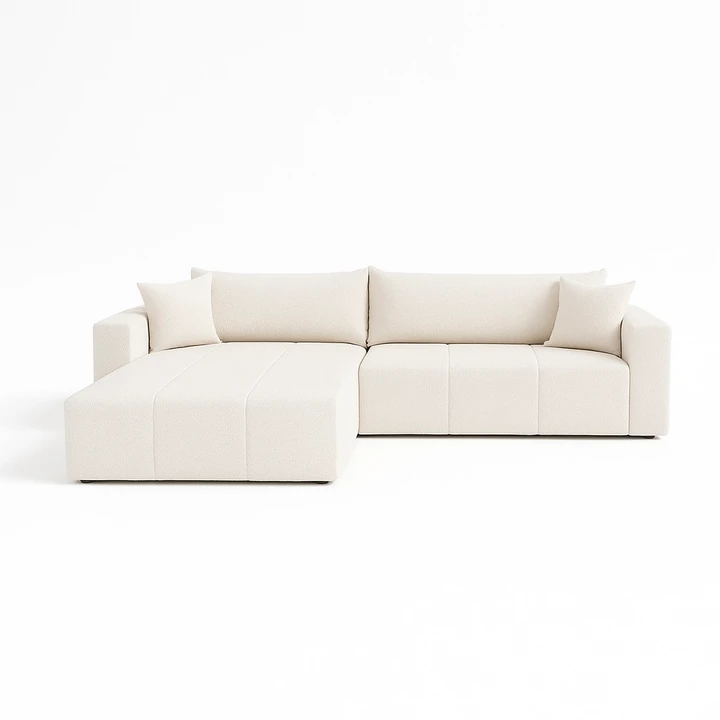 BIANCA rozkladacia rohová sedacia súprava s úložným priestorom
