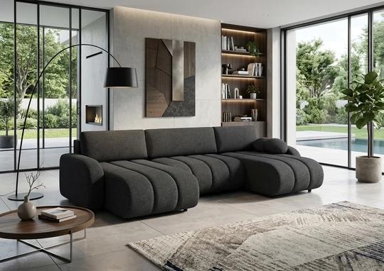 GRAND U rozkladacia sedacia súprava v tvare U