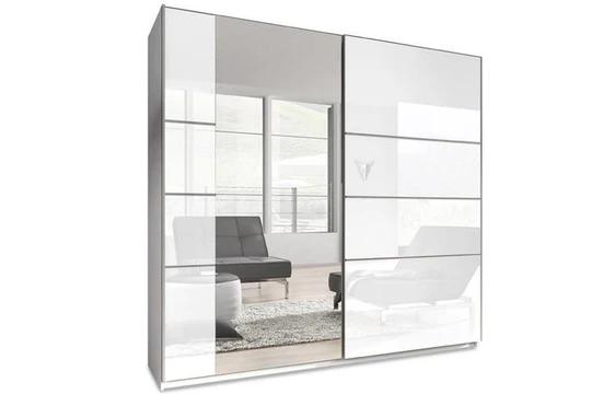 AXEL 4 veľká šatníková skriňa so zrkadlom a posuvnými dverami | 3 rozmery